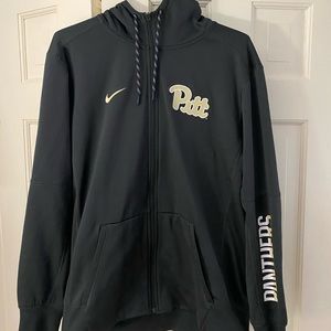 Pitt Nike size L full zip hoodie